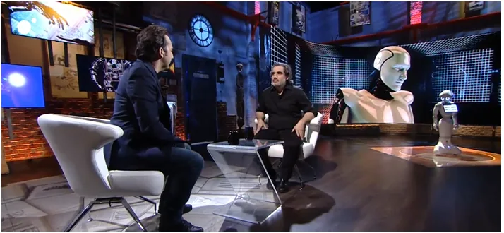 Daniel Bayón en el reportaje sobre humanoides de Cuarto Milenio